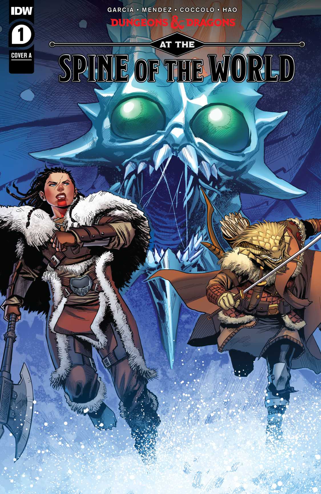 dungeonsanddragons atthespineoftheworld issue1
